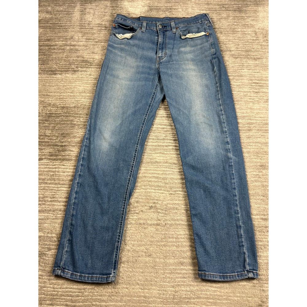 Levi's Jeans Mens 34x32 Blue 541 Athletic Taper Medium Wash Stretch Denim